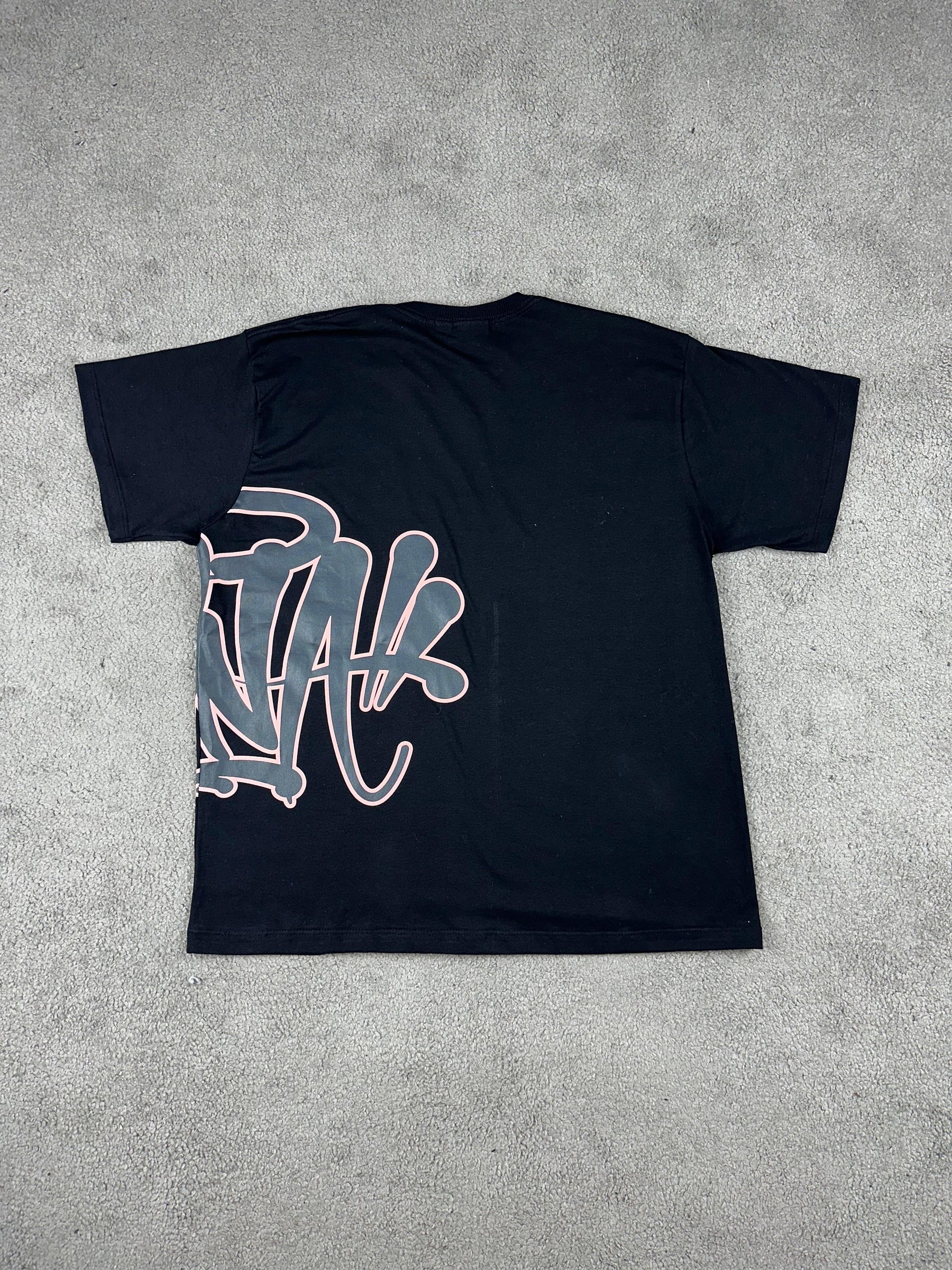 CONJUNTO SYNA WORD CINZA/ROSA