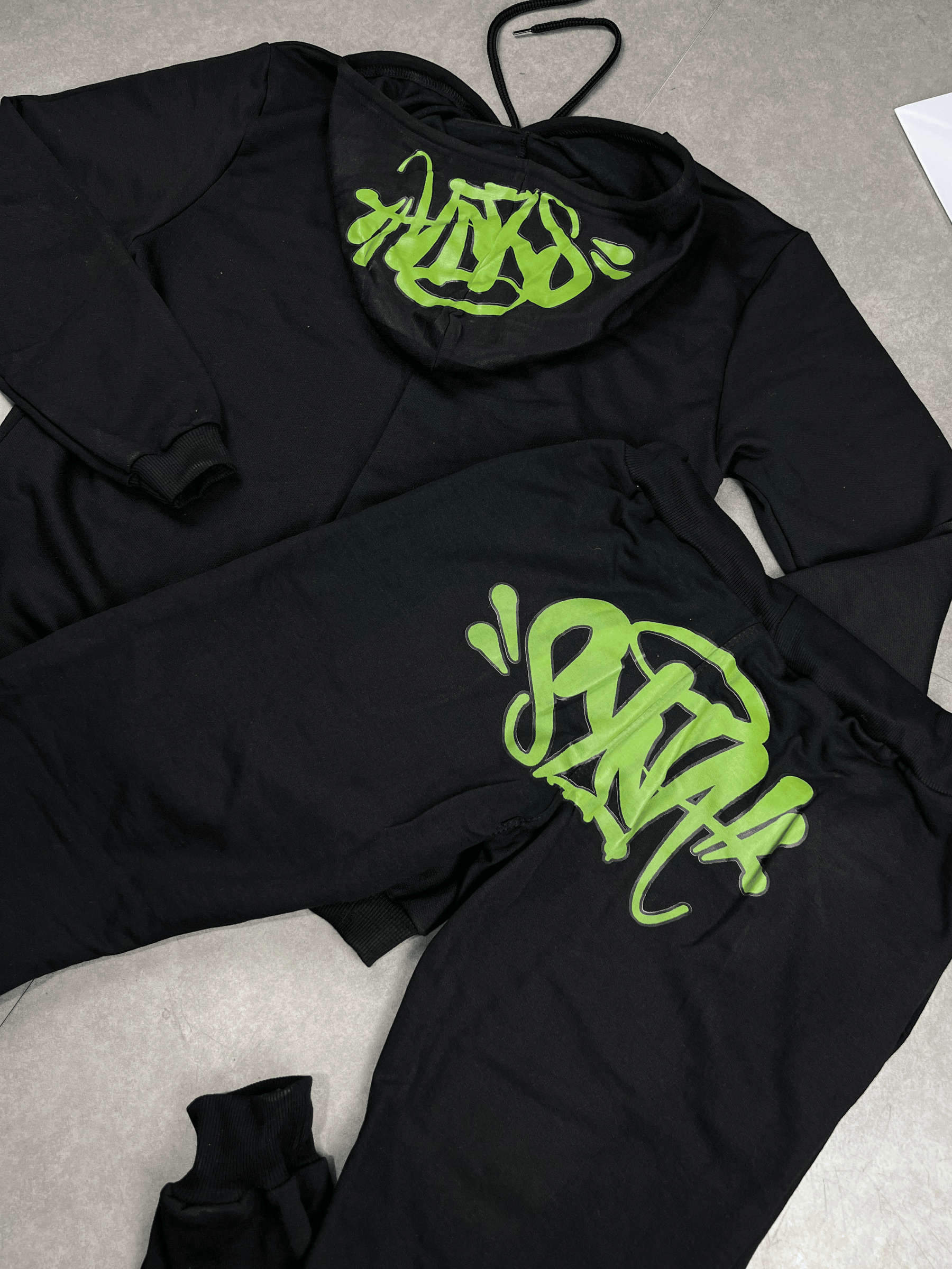 CONJUNTO SYNA VERDE RADIOATIVO