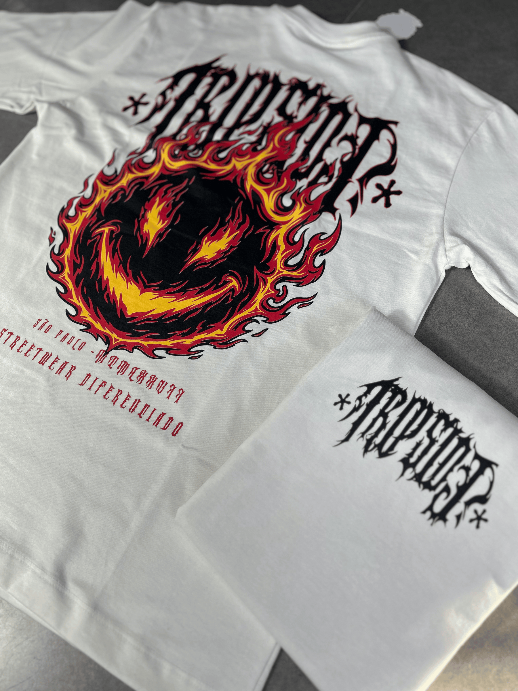 OVERSIZED TRIP FLAME INFERNAL