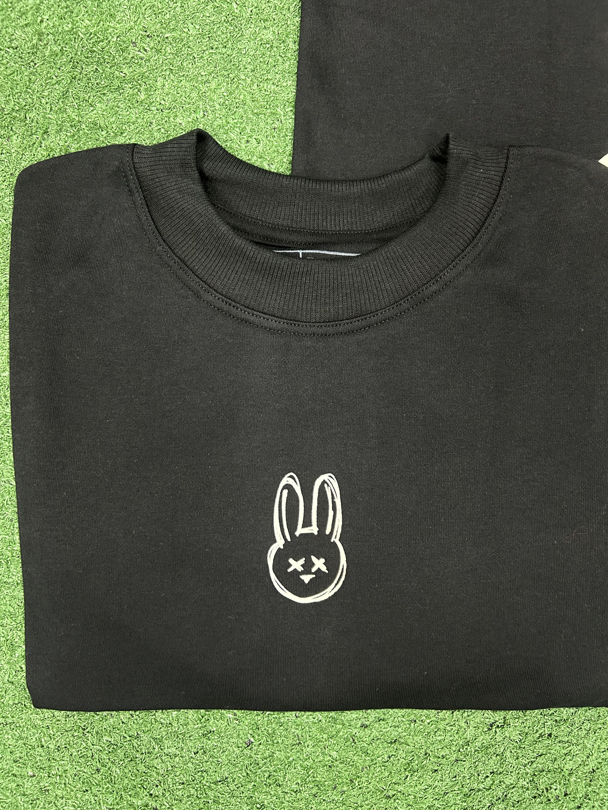 CAMISA MR BUNNY SUEDINE PRETO