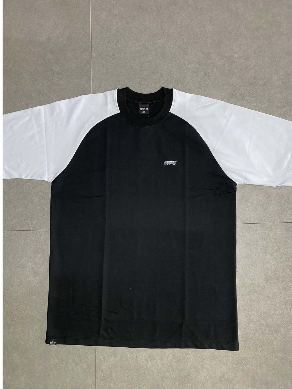 CAMISA OVERSIZED BOMBECK LISA BLACK WHITE