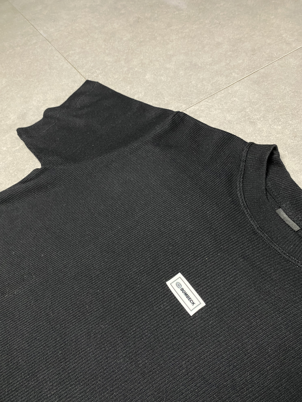 CAMISA OVERSIZED BOMBECK CORE RIB TEE