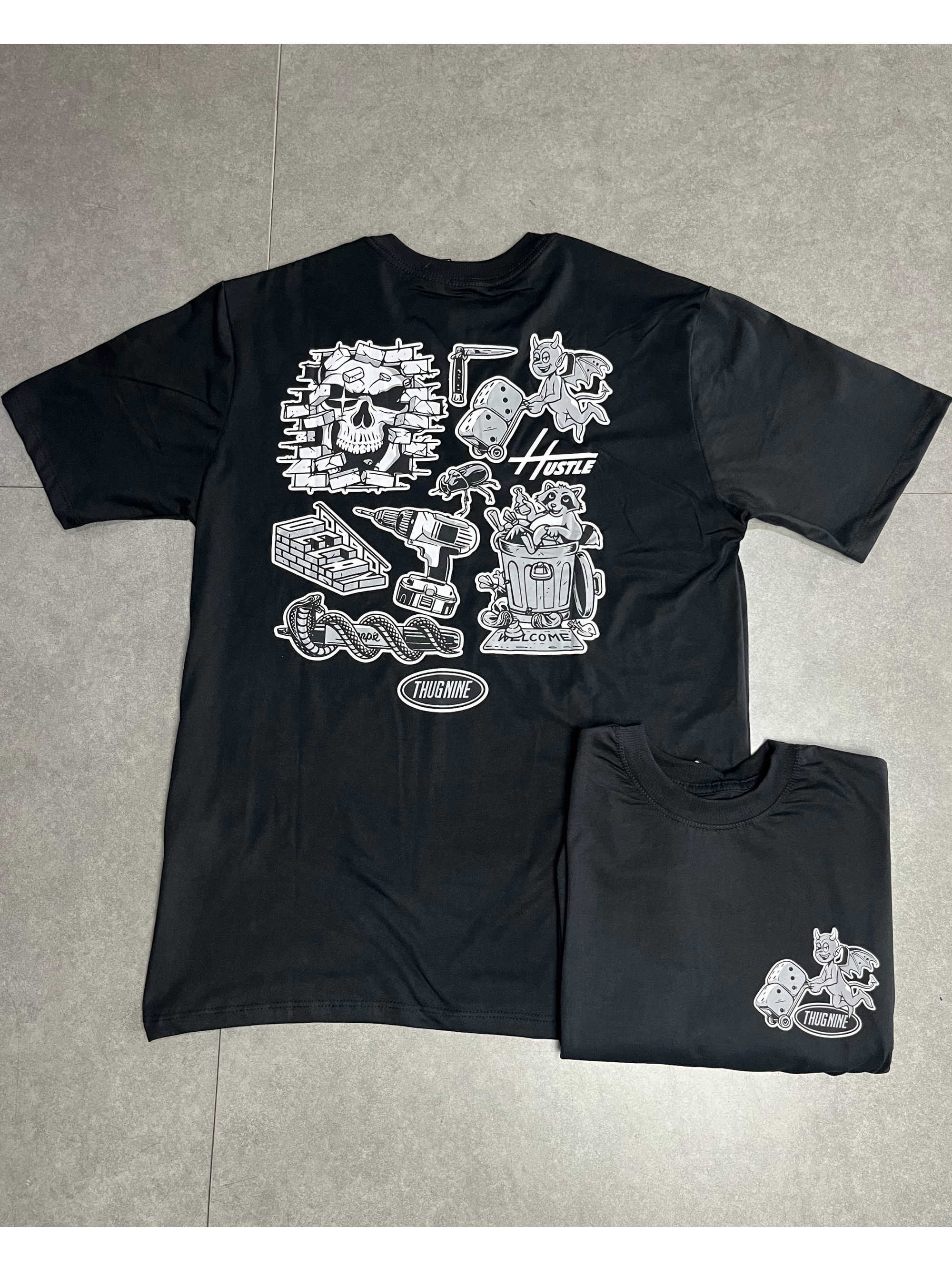 CAMISETA THUG NINE SNAKE