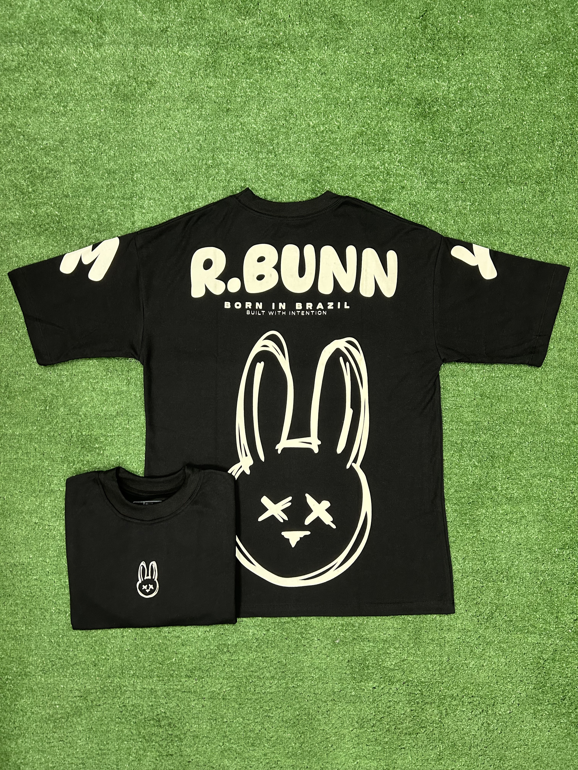 CAMISA MR BUNNY SUEDINE PRETO