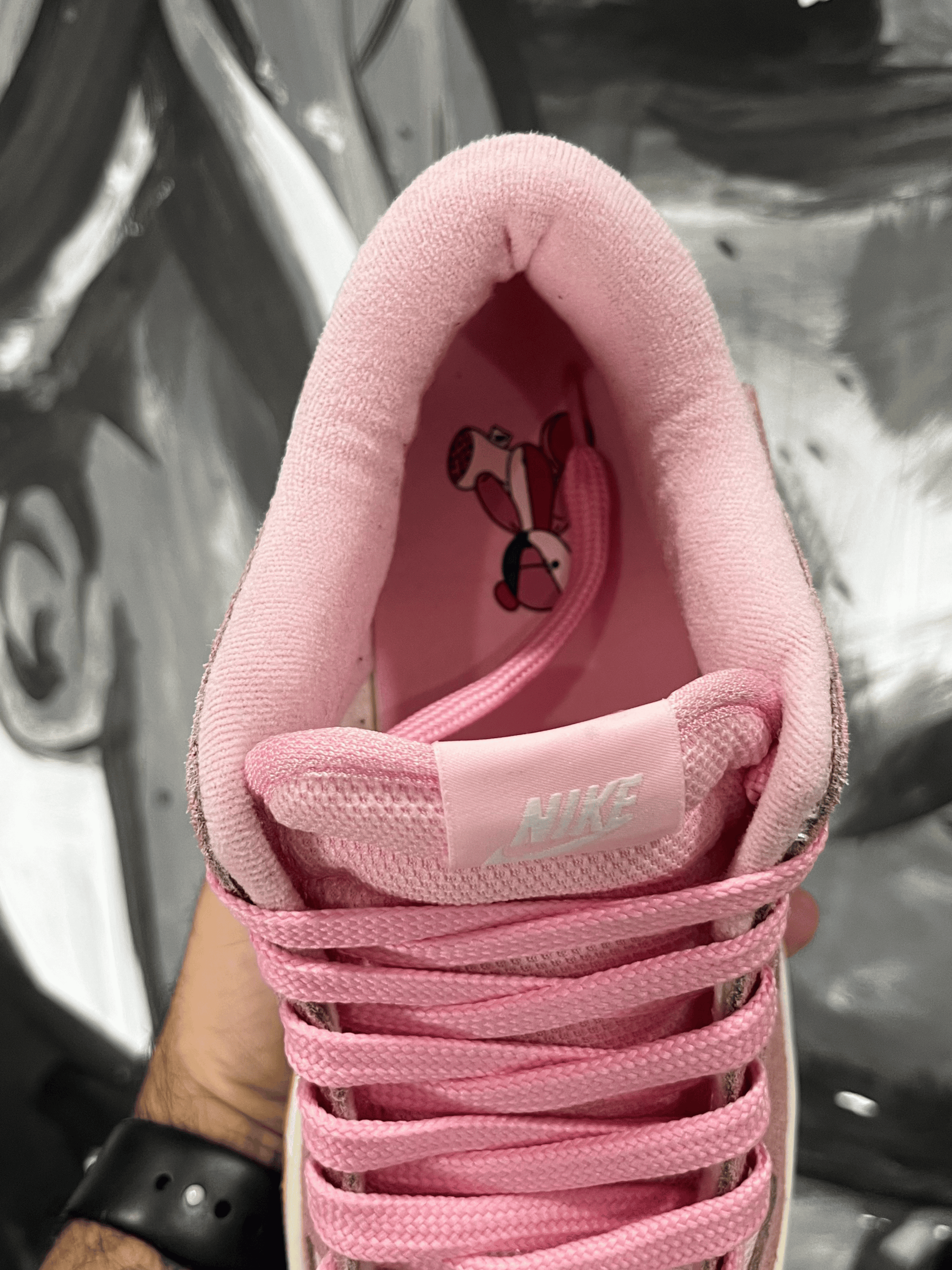 TENIS DUNK ROSA DELICATION