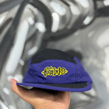 FIVE PANEL ROXO E AMARELO