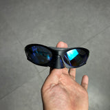 Oakley Plantaris – Black Matte | Lente Polarizada Ice Blue