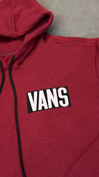 MOLETOM VANS VERMELHO