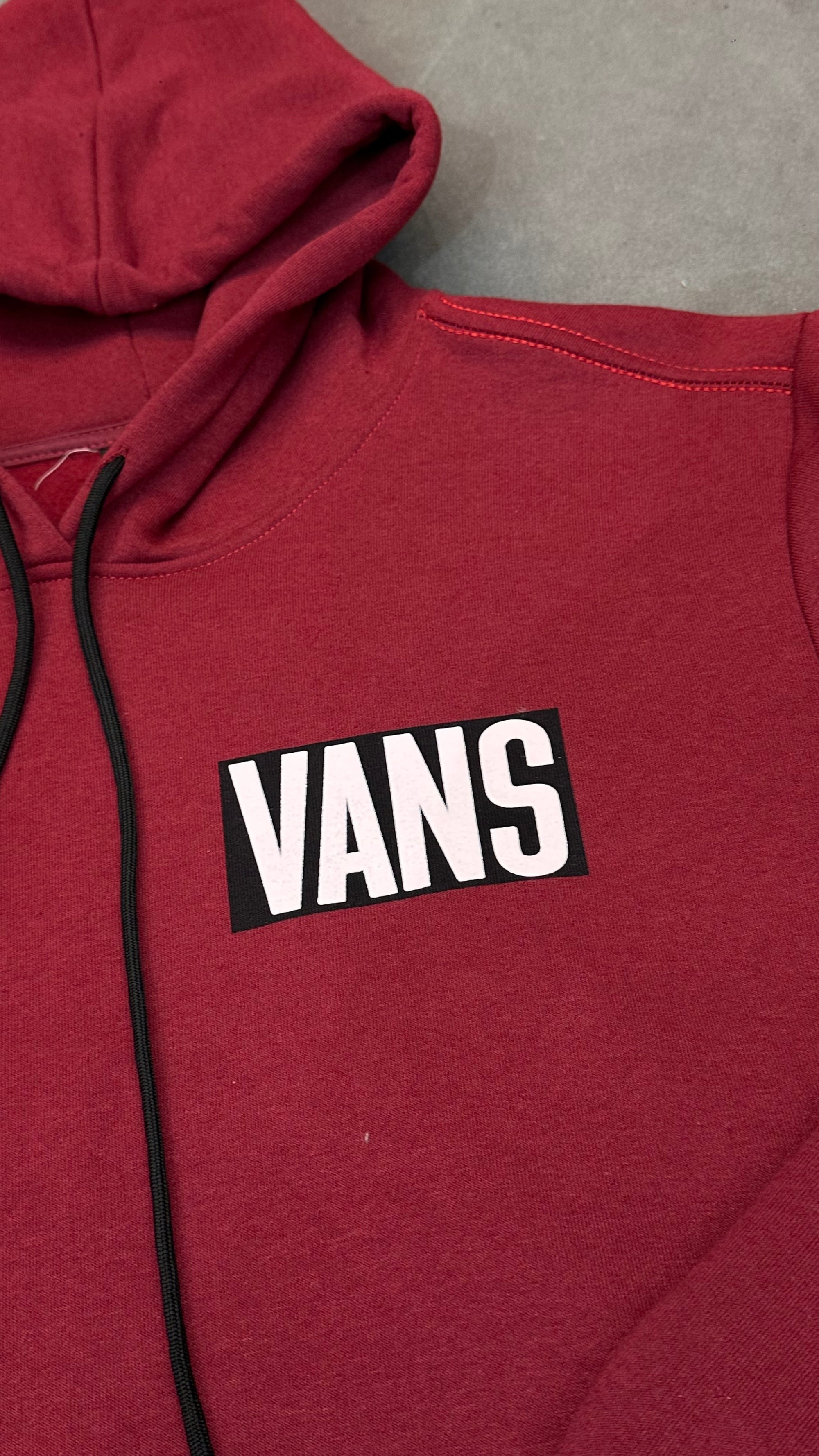 MOLETOM VANS VERMELHO