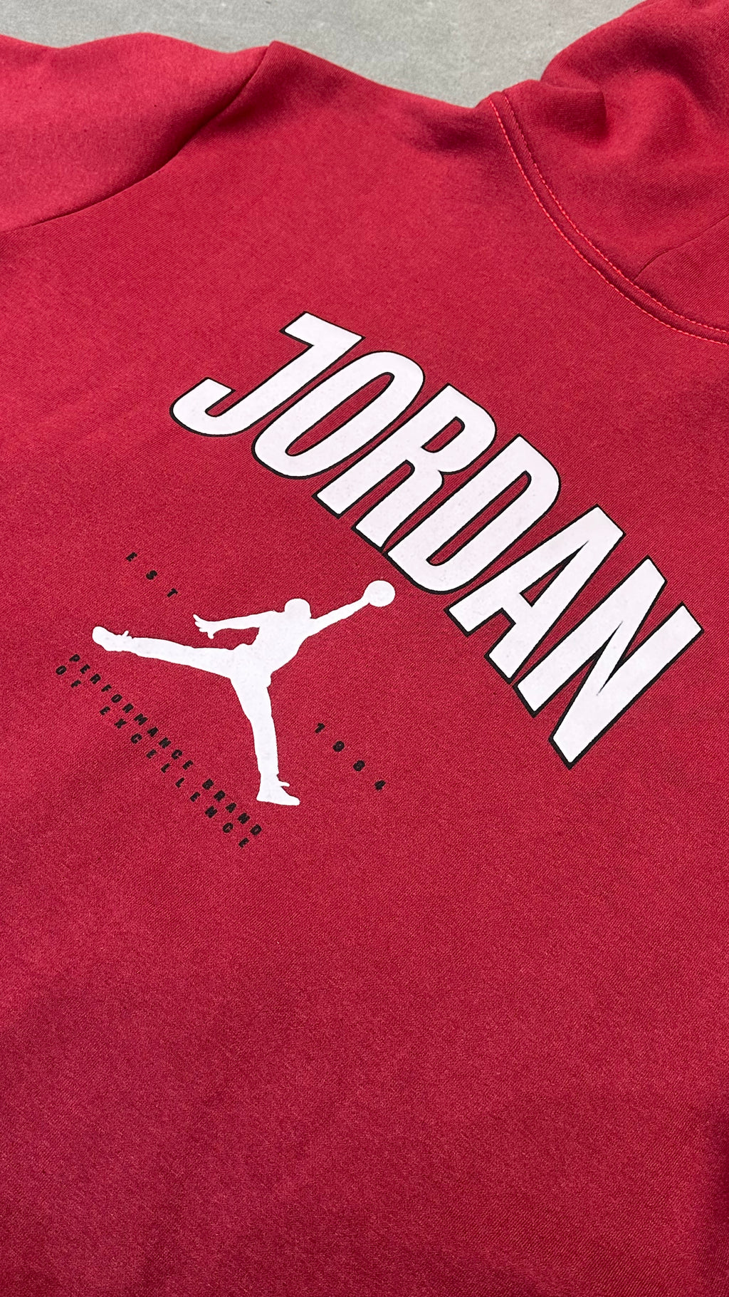 MOLETOM JORDAN VERMELHO