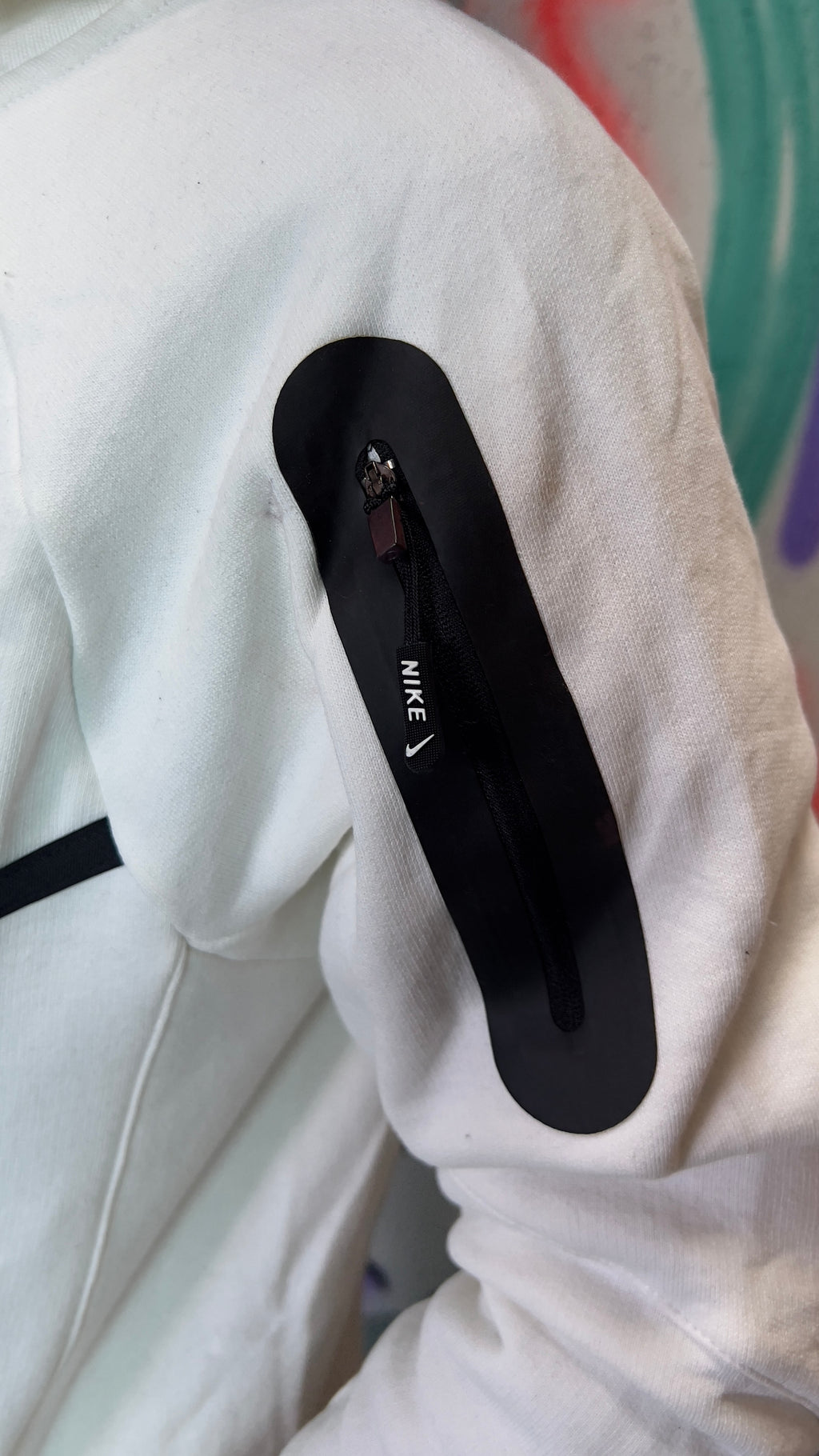 CONJUNTO TECH FLEECE WHITE