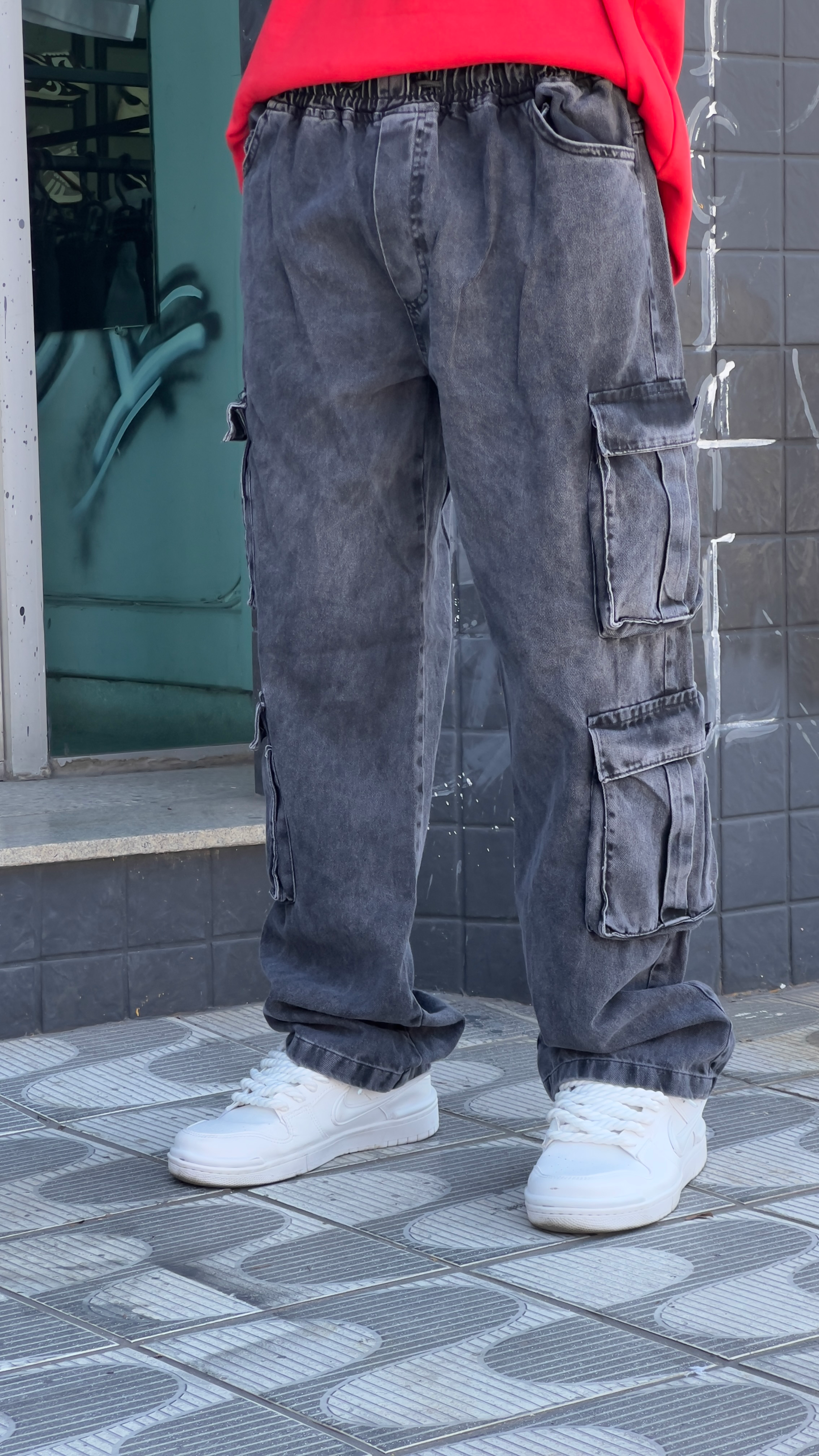 CALÇA CARGO 4 BOLSOS