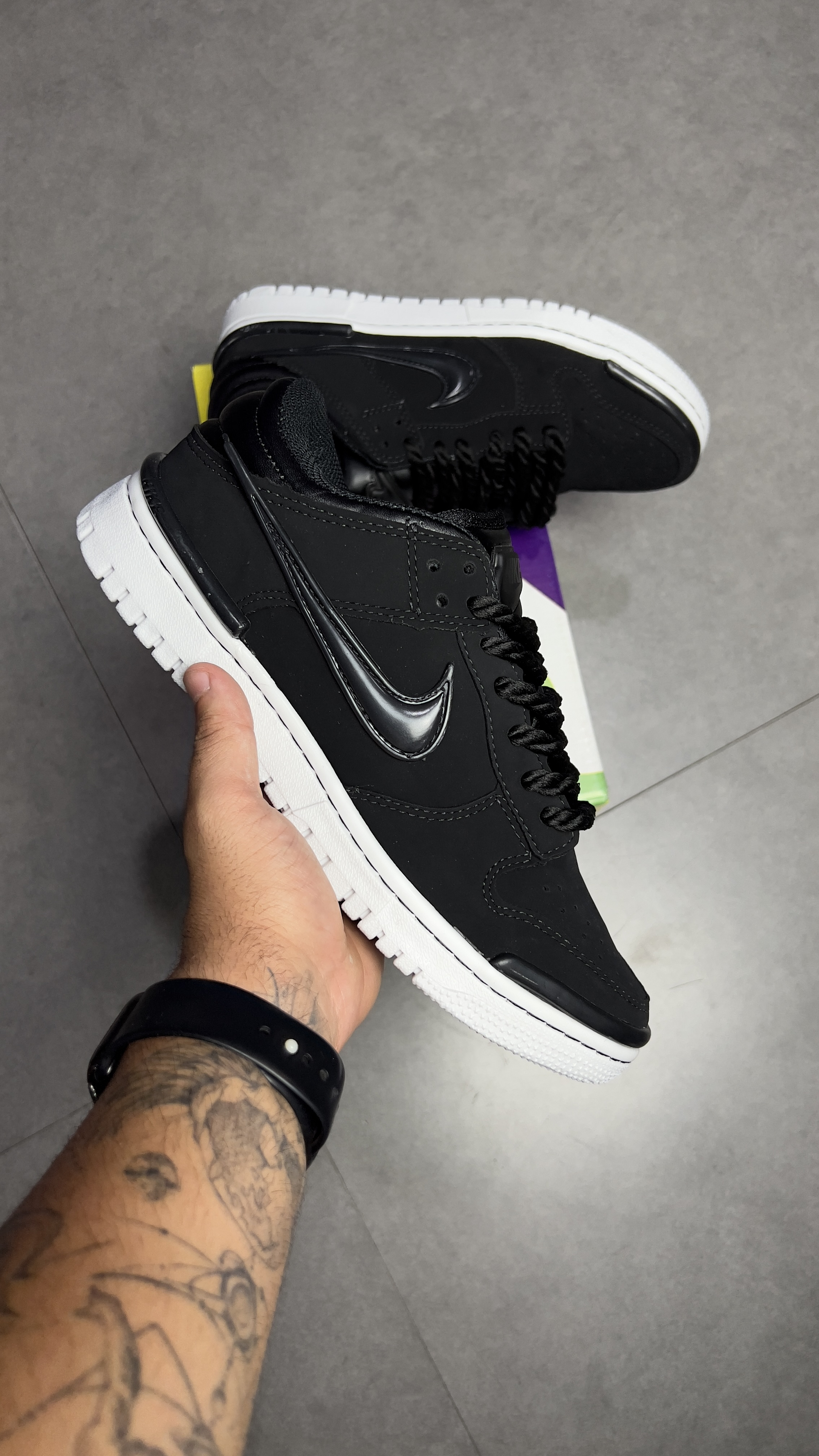 TENIS DUNK TWIST PRETO