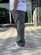 Calça Cargo Estonada Marmorizada